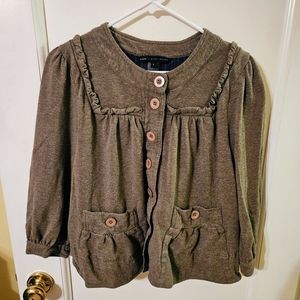 Marc by Marc Jacobs Cotton Button Jacket, Large